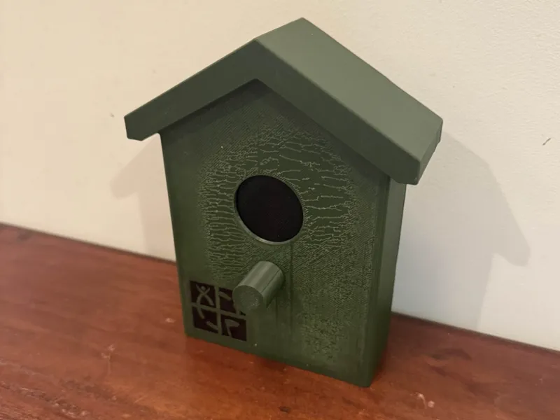 Magnetic-perch Gadget Cache Birdhouse Geocache