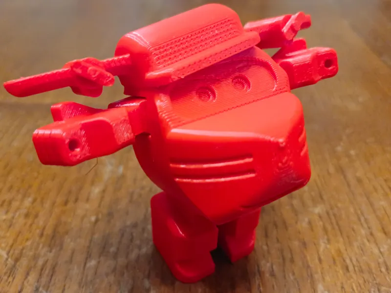 Flip Super Wings, Robot transformable and strong