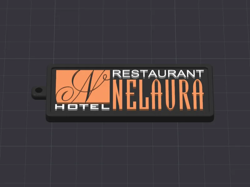 Nelaura Keychain Albert3Dprint