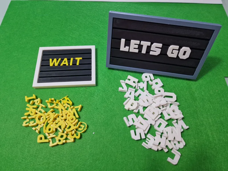 Letter board V2 Customizable