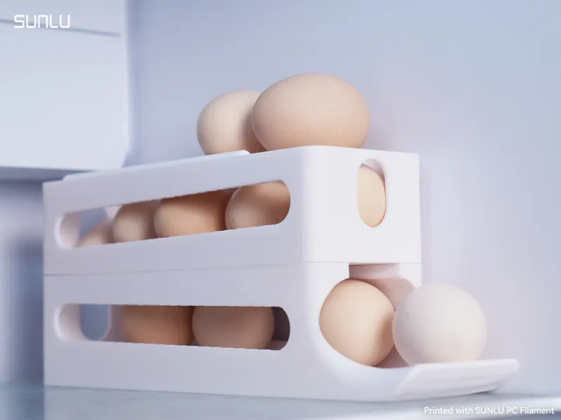 Egg Rolling, Stacking Rack