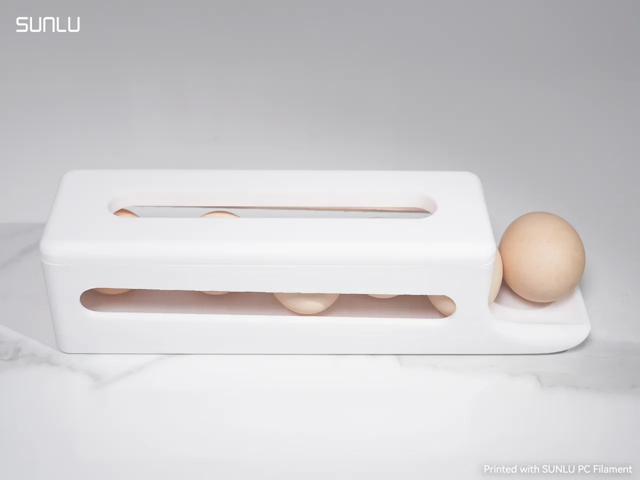 Egg Rolling, Stacking Rack view 2