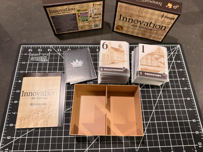 Innovation Card Game Insert 4th Edition