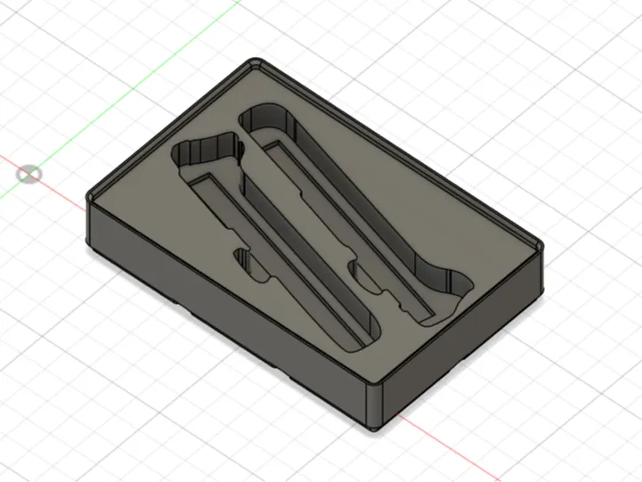 Gridfinity storage for two joycons 