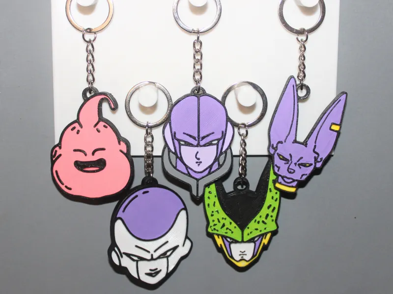 Porte clé Dragon Ball Z lot de 5