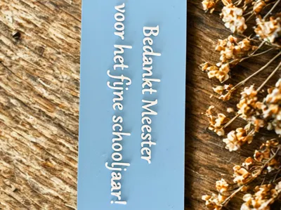 Bookmark Thank you, teacher!