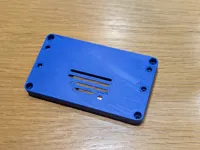 0.2mm layer, 4 walls, 20% infill; nut instead of inserts