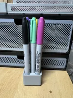 Bac Gridfinity 1x1 pour 6 marqueurs Sharpie — photo 3