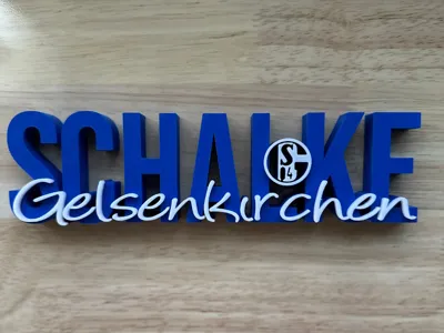 Schalke 04 - Football Decoration for true fans!