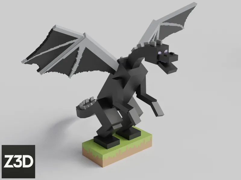 Minecraft Ender Dragon (AMS Optional)