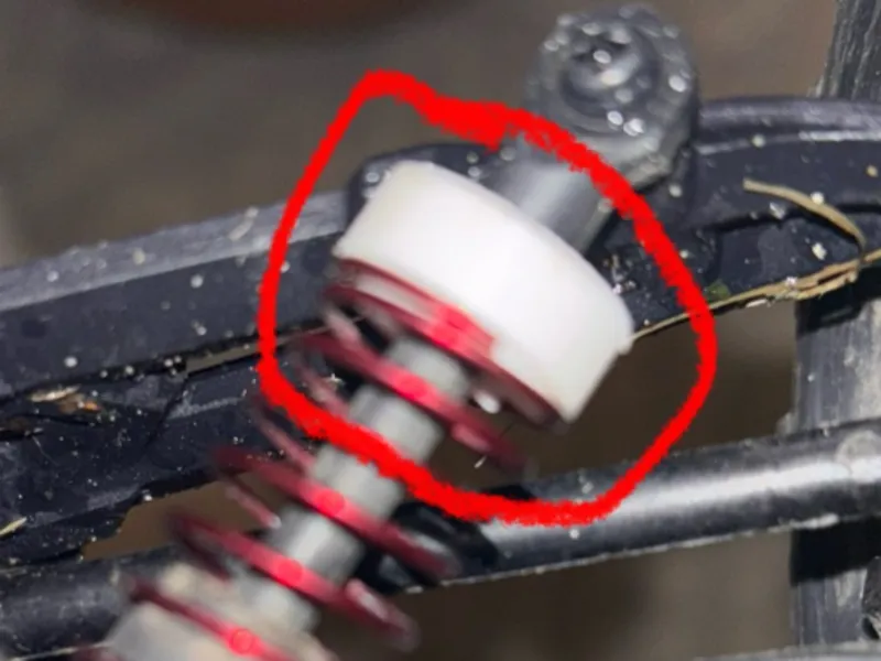 rc car spring holder