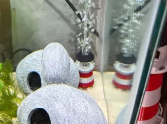 fish tank air stone lighthouse