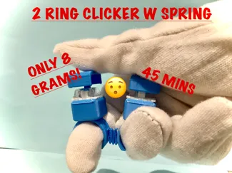 Wearable Double Spring Clicker