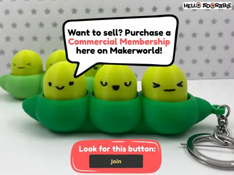 Edamame Peapod Clicker Fidget Toy view 4