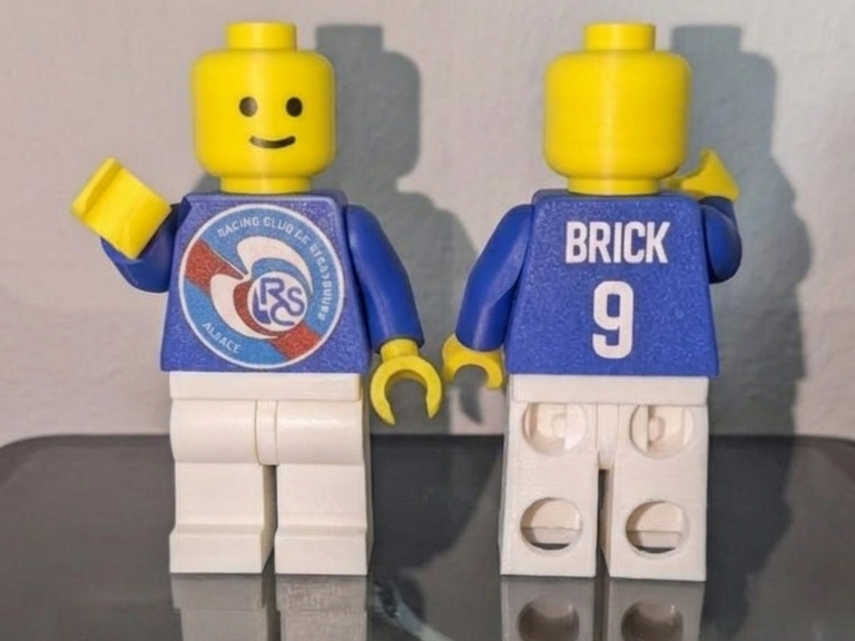 Grosser Ziegelsteinmann - RC Strasbourg - 20cm