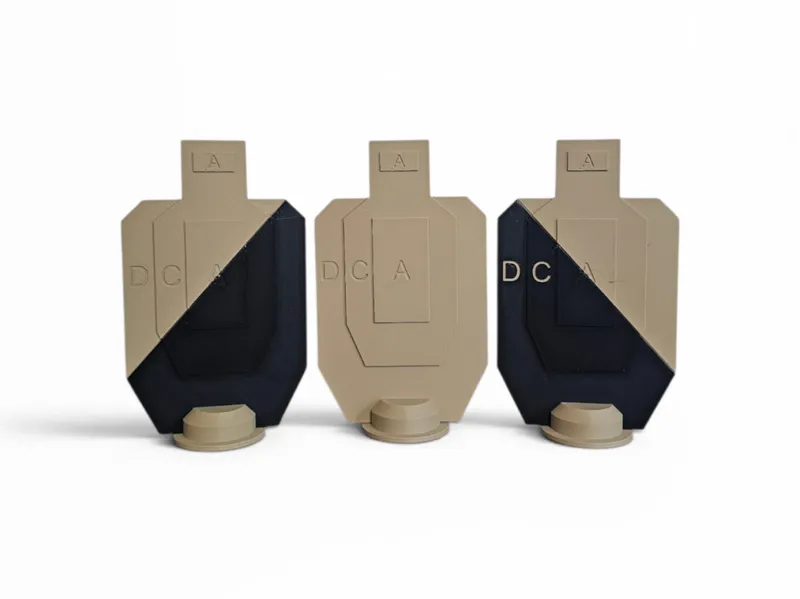 Dry Fire USPSA Target Pack with Stands