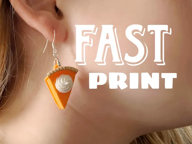 Pumpkin Pie Earrings