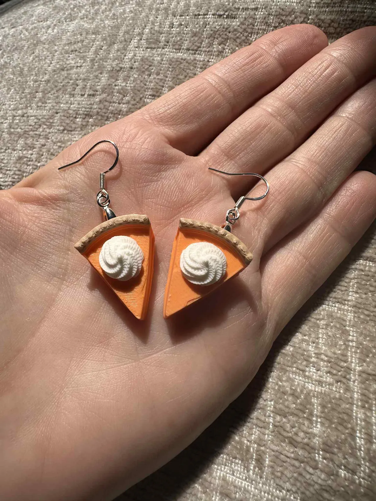 Pumpkin Pie Earrings view 2