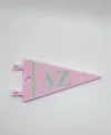 Delta Zeta Sorority Pennant keychain