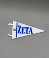 Zeta Sorority Pennant