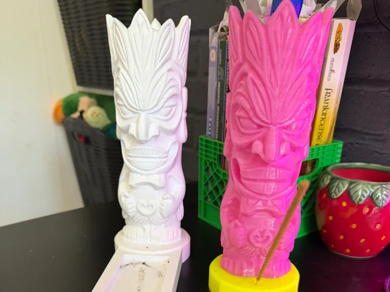 Tiki incense holder