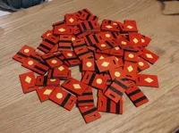3x Tokens - 0.2mm layer, 2 walls, 15% infill