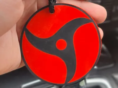 Itachi Sharingan Car Rearview Mirror Decoration