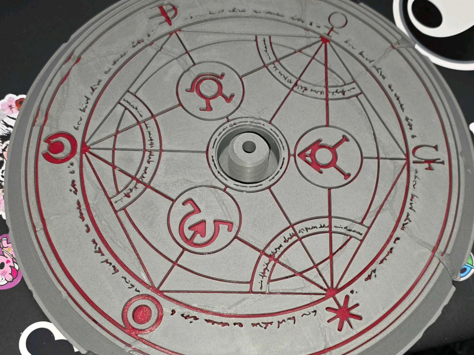 Transmutation Circle Base with Colors