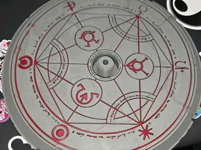 Transmutation Circle Base with Colors