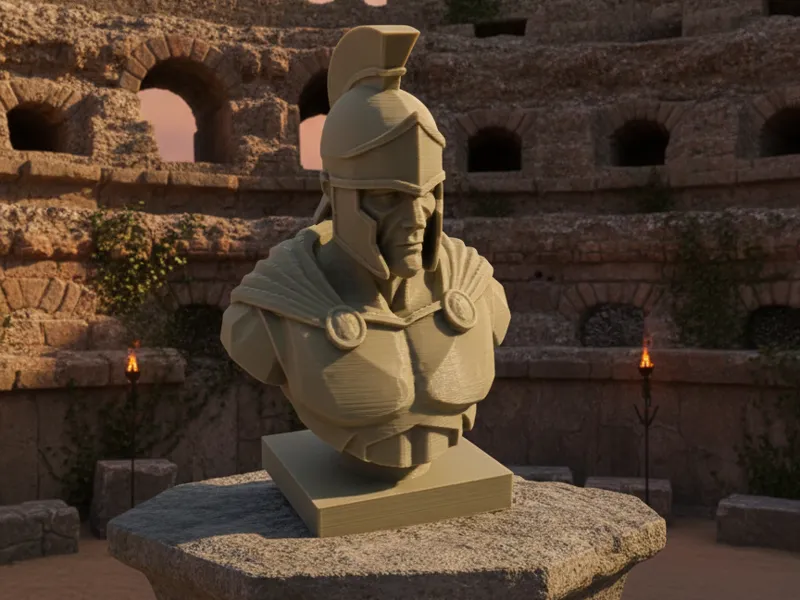 Gladiator Statue Sculpture