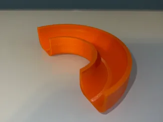 Curved Marble Track