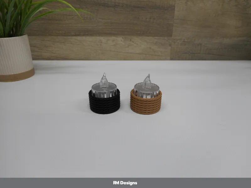 Rope Tea Light Holder