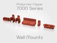 Complete set of wall mounts
