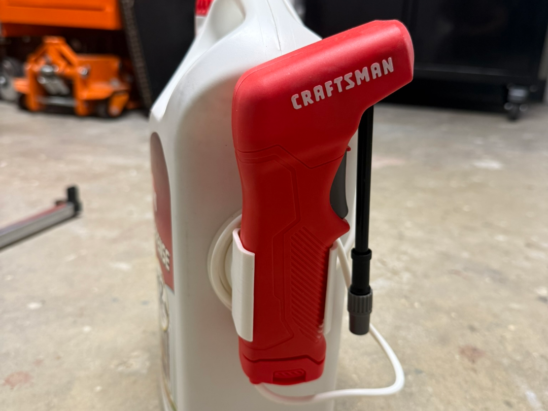 Craftsman electric sprayer wand holder