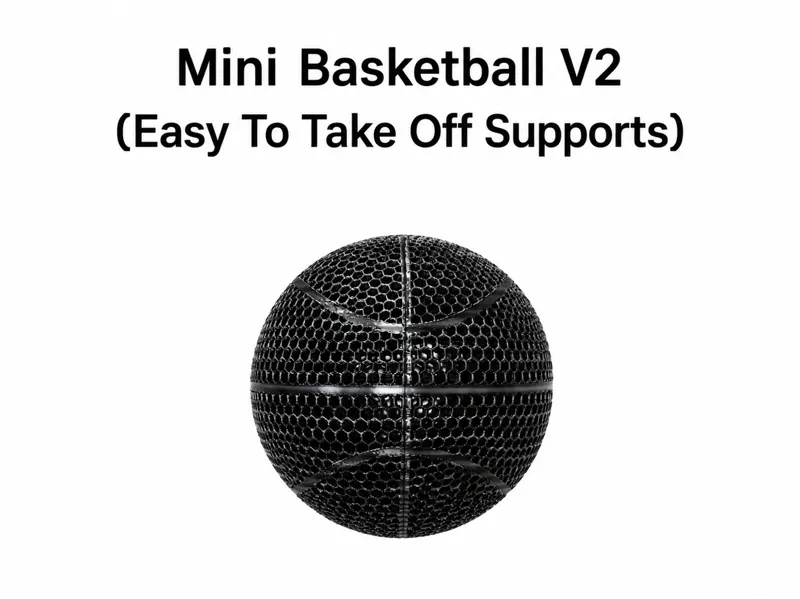 Mini Basketball V2 (Easy to take off supports)