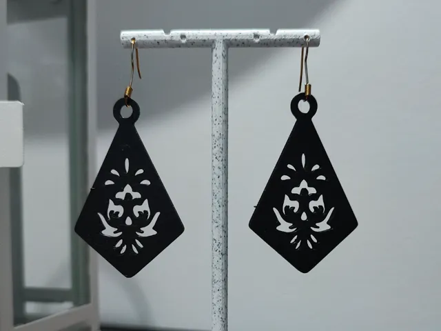 Aretes Espejo de Marrakech