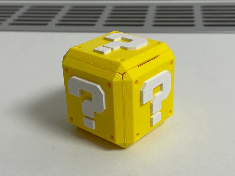 Mario Question Block - Foldable