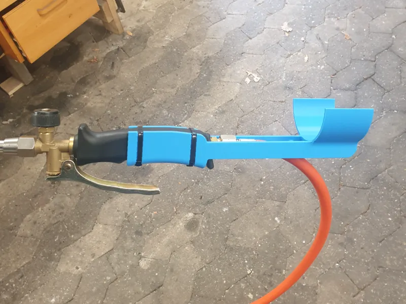 Garden weed burner Handle