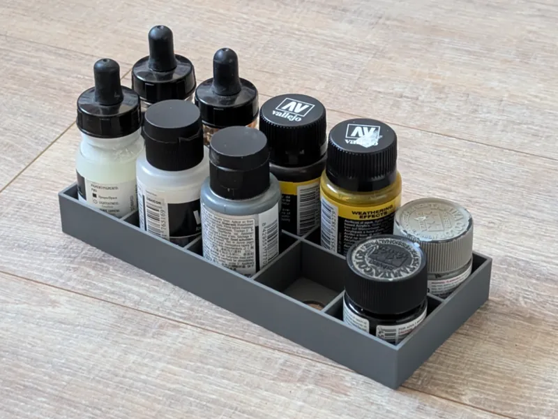 36mm Hobby Paint Pot Storage Holder Grid