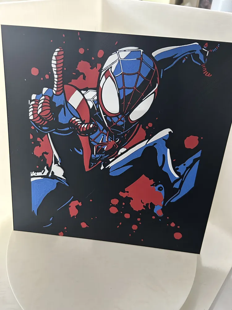 Spiderman Cartoon - Free 3D Print Model - MakerWorld