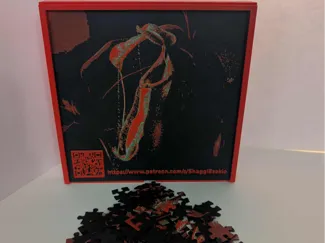 100 Piece Nepenthes with Rain Jigsaw Puzzle