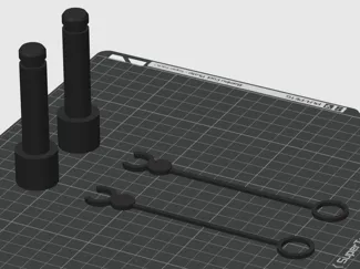 Steckbolzen Tretttraktor Rollytoys Sicherungsstift