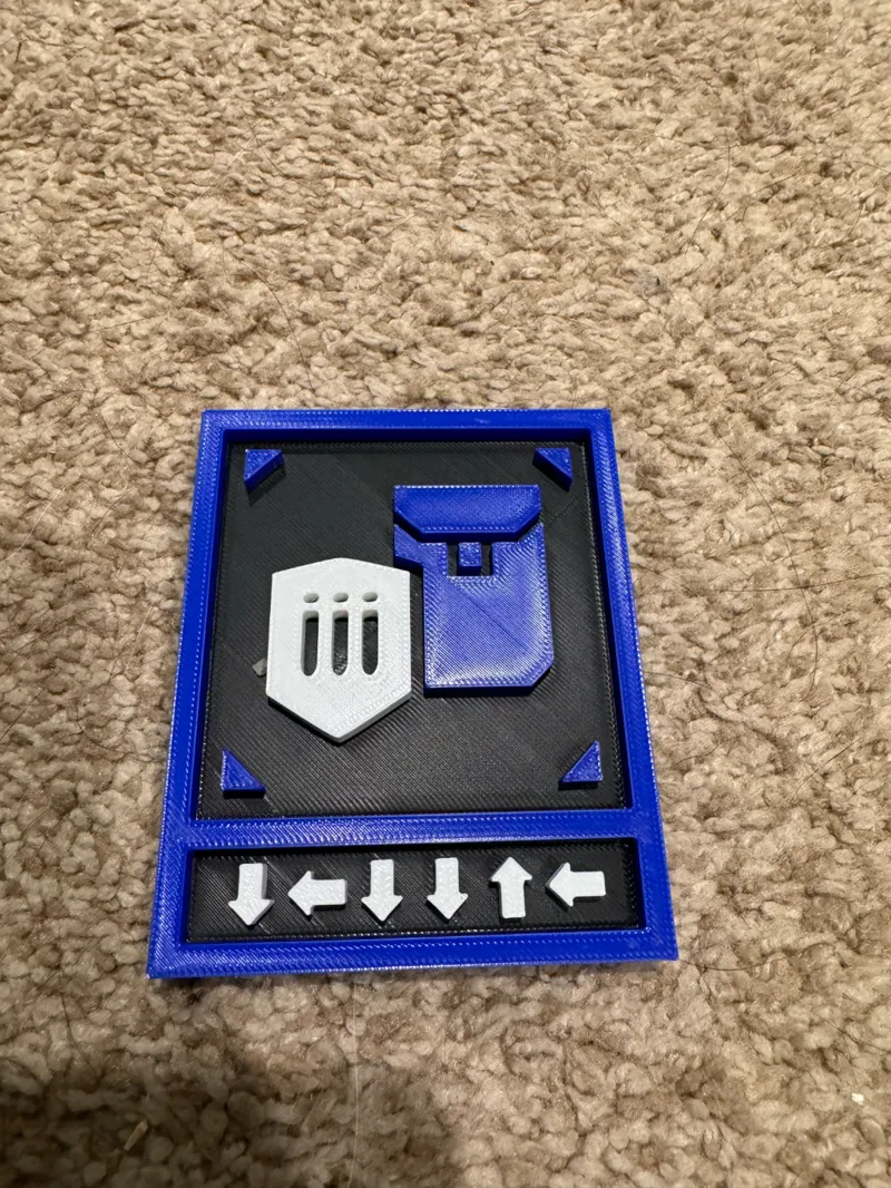 Helldivers 2 Ballistic Shield Plaque
