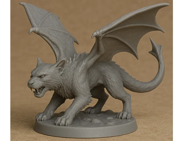 fantasy creature; Feline Slayder