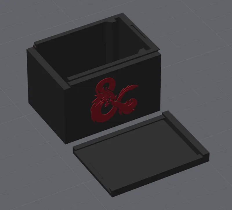 HeroForge D&D Miniature Transport Box (colorized)