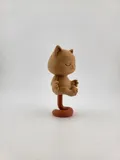 Фигурка Zen Cat в медитативна поза