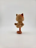 Фигурка Zen Cat в медитативна поза