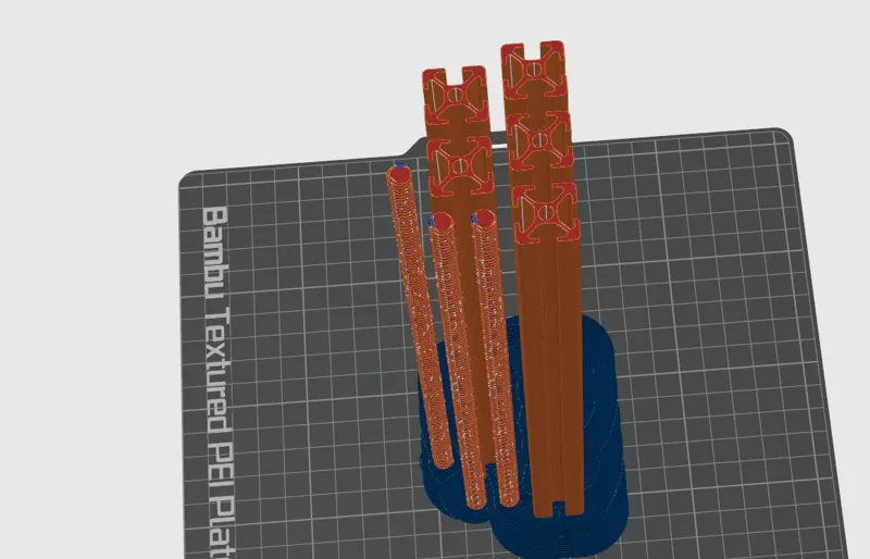 Common Extrusions with Lead Screw