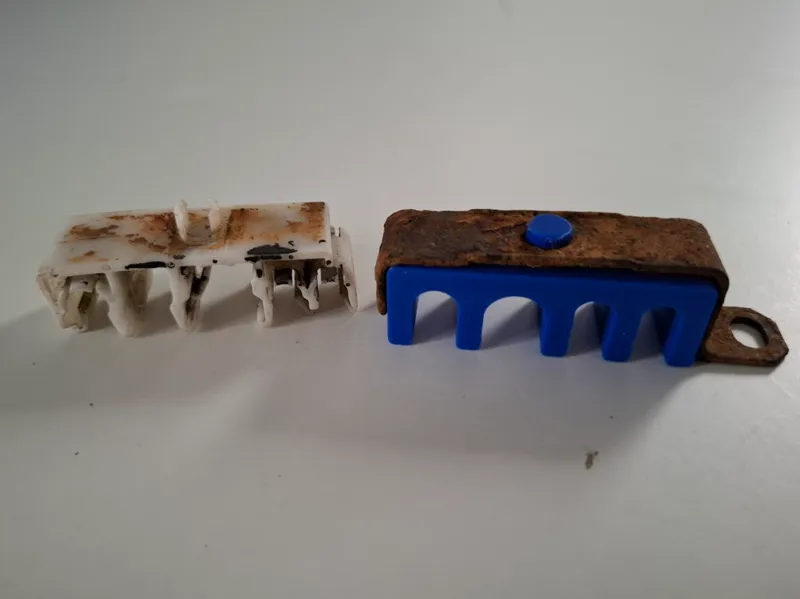 nissan patrol brake and fuel lines bracket
