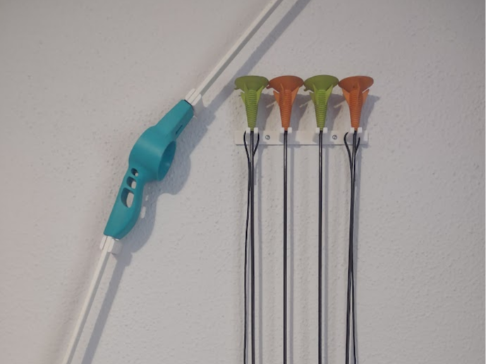 soporte para arco y flechas decathlon